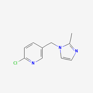 2-chloro-5-[(2-methyl-1H-imidazol-1-yl)methyl]pyridine - 861207-54-7