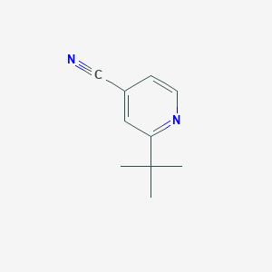 2-Tert-butylpyridine-4-carbonitrile - 33538-09-9