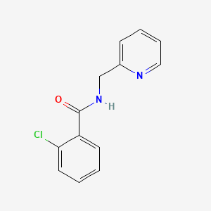 2-chloro-N-(pyridin-2-ylmethyl)benzamide - 56913-63-4