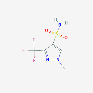 1-methyl-3-(trifluoromethyl)-1H-pyrazole-4-sulfonamide - 101457-07-2