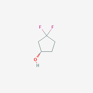 (1S)-3,3-Difluorocyclopentan-1-ol - 2091355-24-5