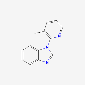 1-(3-Methylpyridin-2-YL)-1H-1,3-benzodiazole - 1269174-60-8