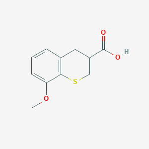 8-Methoxythiochromane-3-carboxylic acid - 100746-85-8