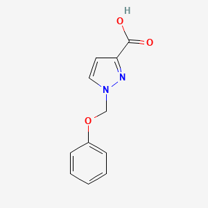 1-(phenoxymethyl)-1H-pyrazole-3-carboxylic acid - 957534-84-8