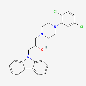 1-(9H-carbazol-9-yl)-3-(4-(2,5-dichlorophenyl)piperazin-1-yl)propan-2-ol - 2248835-86-9