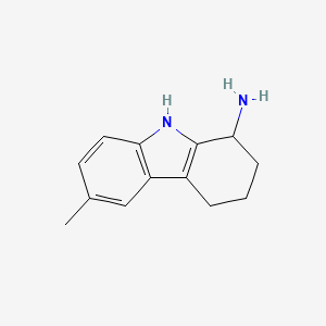 6-methyl-2,3,4,9-tetrahydro-1H-carbazol-1-amine - 352553-22-1