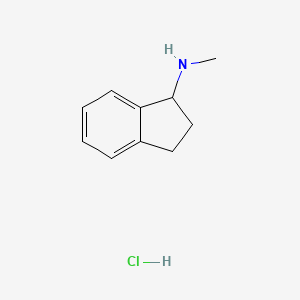 Indan-1-YL-methyl-amine hydrochloride - 90874-50-3