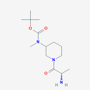 [1-((S)-2-Amino-propionyl)-piperidin-3-yl]-methyl-carbamic acid tert-butyl ester - 1354025-93-6