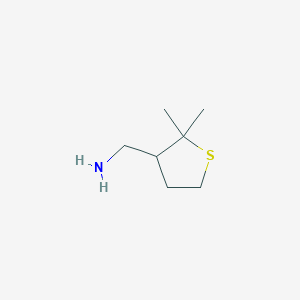 (2,2-Dimethylthiolan-3-yl)methanamine - 1481415-13-7