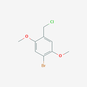 1-Bromo-4-(chloromethyl)-2,5-dimethoxybenzene - 446831-24-9