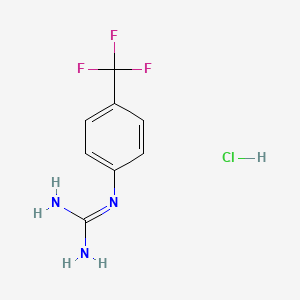 N-[4-(trifluoromethyl)phenyl]guanidine hydrochloride - 1225613-82-0