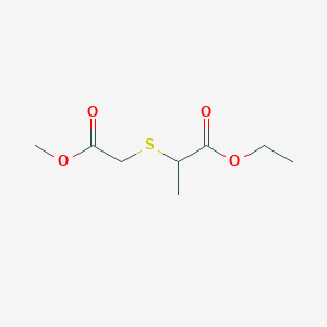 Ethyl 2-[(2-Methoxy-2-oxoethyl)sulfanyl]propanoate - 1250794-30-9