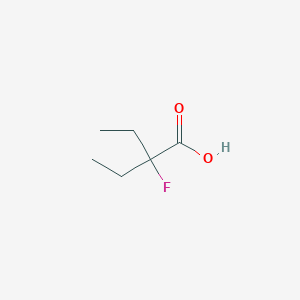 2-Ethyl2-fluoro-butanoic acid - 34067-70-4