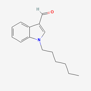 1-hexyl-1H-indole-3-carbaldehyde - 183718-76-5