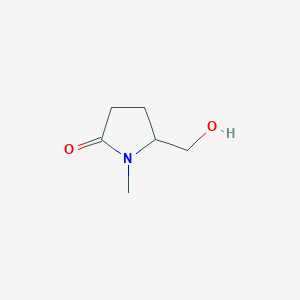5-(Hydroxymethyl)-1-methylpyrrolidin-2-one - 89531-41-9