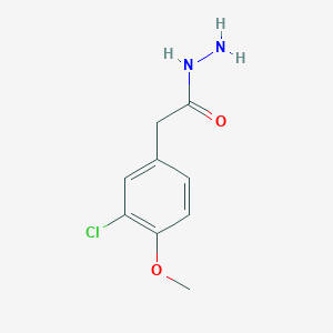 2-(3-Chloro-4-methoxyphenyl)acetohydrazide - 58120-91-5