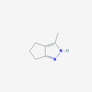 3-Methyl-1,4,5,6-tetrahydrocyclopenta[c]pyrazole - 1752-21-2