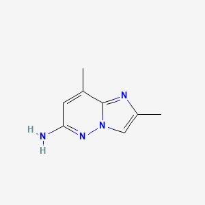 2,8-Dimethylimidazo[1,2-b]pyridazin-6-amine - 2460750-82-5