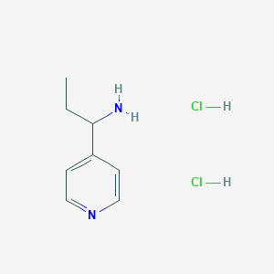 1-(Pyridin-4-yl)propan-1-amine dihydrochloride - 1228879-25-1