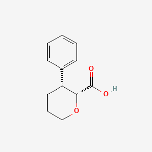 (2R,3R)-3-Phenyloxane-2-carboxylic acid - 2307783-92-0