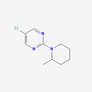 5-Chloro-2-(2-methylpiperidin-1-yl)pyrimidine - 2034353-54-1