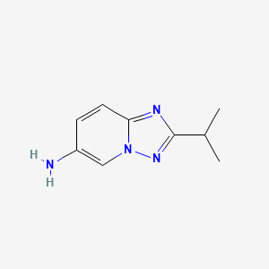 2-(Propan-2-yl)-[1,2,4]triazolo[1,5-a]pyridin-6-amine - 1517988-24-7