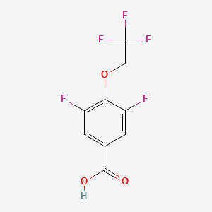 3,5-Difluoro-4-(2,2,2-trifluoroethoxy)benzoic acid - 801303-45-7