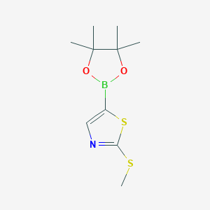 2-(Methylthio)thiazole-5-boronic acid pinacol ester - 2096331-12-1