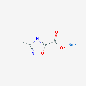 Sodium 3-methyl-1,2,4-oxadiazole-5-carboxylate - 1909326-07-3