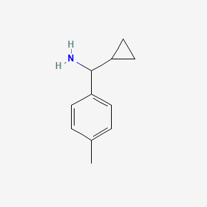 1-Cyclopropyl-1-(4-methylphenyl)methanamine - 535925-71-4