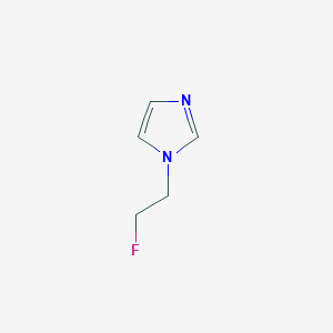 1-(2-fluoroethyl)-1H-imidazole - 122974-63-4