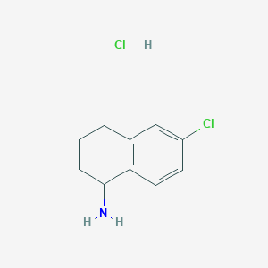 6-Chloro-1,2,3,4-tetrahydronaphthalen-1-amine hydrochloride - 2055841-65-9