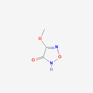 4-Methoxy-1,2,5-oxadiazol-3-ol - 372172-56-0