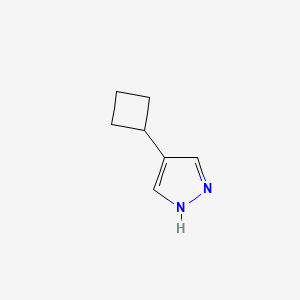 4-cyclobutyl-1H-pyrazole - 1909308-43-5