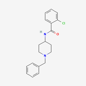 N-(1-benzylpiperidin-4-yl)-2-chlorobenzamide - 326898-90-2
