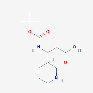 3-n-boc-amino-3-piperidine-propionic acid - 372144-09-7