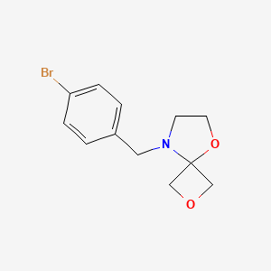 8-(4-Bromobenzyl)-2,5-dioxa-8-azaspiro[3.4]octane - 1556097-34-7