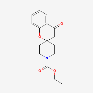 ethyl 4-oxo-3,4-dihydrospiro[1-benzopyran-2,4'-piperidine]-1'-carboxylate - 742094-83-3