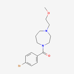 1-(4-Bromobenzoyl)-4-(2-methoxyethyl)-1,4-diazepane - 1184489-74-4