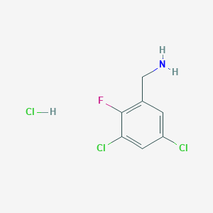 (3,5-Dichloro-2-fluorophenyl)methanamine hydrochloride - 2089256-08-4