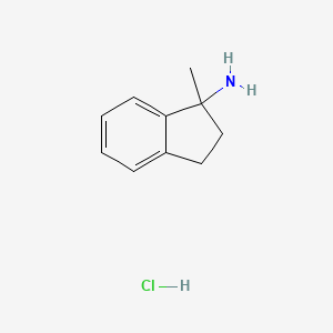 1-methyl-2,3-dihydro-1H-inden-1-amine hydrochloride - 1909312-12-4