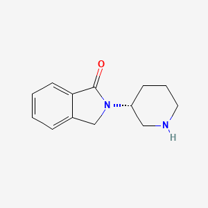 (R)-2-(Piperidin-3-yl)isoindolin-1-one - 1786495-37-1