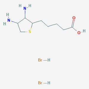 5-(3,4-Diaminotetrahydro-2-thienyl)pentanoic acid dihydrobromide - 1214798-28-3