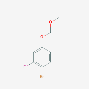 1-Bromo-2-fluoro-4-(methoxymethoxy)benzene - 1054314-58-7