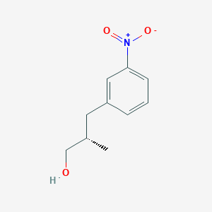 (2S)-2-Methyl-3-(3-nitrophenyl)propan-1-ol - 2248198-07-2