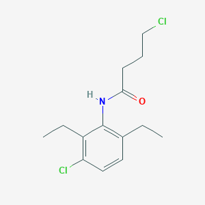 4-chloro-N-(3-chloro-2,6-diethylphenyl)butanamide - 730950-18-2