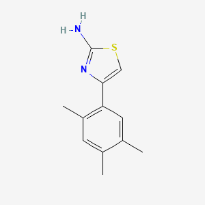 4-(2,4,5-Trimethylphenyl)-1,3-thiazol-2-amine - 383131-99-5