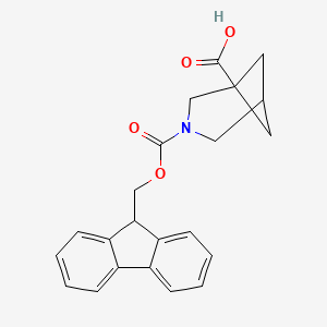 3-(9H-Fluoren-9-ylmethoxycarbonyl)-3-azabicyclo[3.1.1]heptane-1-carboxylic acid - 2375274-00-1