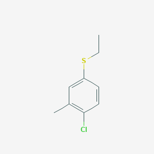 4-Chloro-3-methylphenyl ethyl sulfide - 1314955-58-2