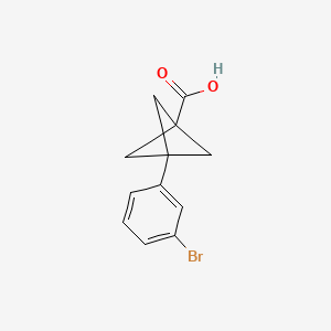 3-(3-Bromophenyl)bicyclo[1.1.1]pentane-1-carboxylic acid - 1980044-16-3